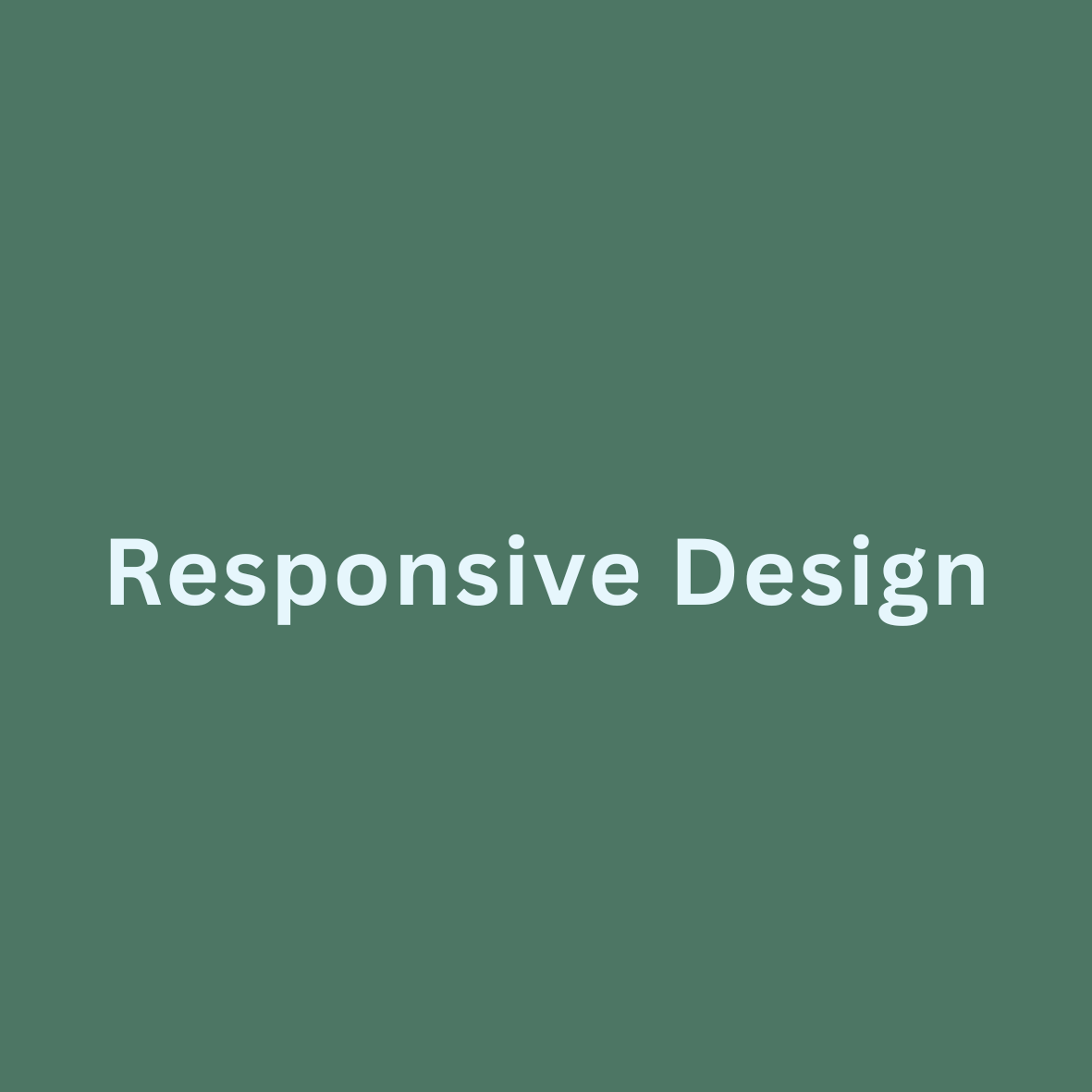 responsive design